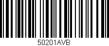 Código de barras (EAN, GTIN, SKU, ISBN): '50201AVB'