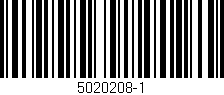 Código de barras (EAN, GTIN, SKU, ISBN): '5020208-1'