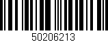Código de barras (EAN, GTIN, SKU, ISBN): '50206213'