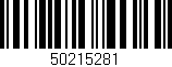 Código de barras (EAN, GTIN, SKU, ISBN): '50215281'