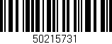 Código de barras (EAN, GTIN, SKU, ISBN): '50215731'