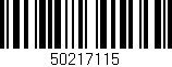 Código de barras (EAN, GTIN, SKU, ISBN): '50217115'