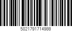 Código de barras (EAN, GTIN, SKU, ISBN): '5021791714988'