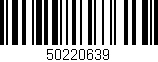 Código de barras (EAN, GTIN, SKU, ISBN): '50220639'