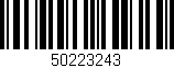 Código de barras (EAN, GTIN, SKU, ISBN): '50223243'