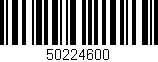 Código de barras (EAN, GTIN, SKU, ISBN): '50224600'