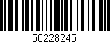Código de barras (EAN, GTIN, SKU, ISBN): '50228245'