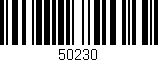 Código de barras (EAN, GTIN, SKU, ISBN): '50230'