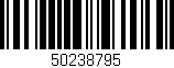 Código de barras (EAN, GTIN, SKU, ISBN): '50238795'