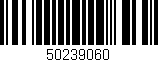 Código de barras (EAN, GTIN, SKU, ISBN): '50239060'