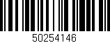 Código de barras (EAN, GTIN, SKU, ISBN): '50254146'