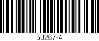 Código de barras (EAN, GTIN, SKU, ISBN): '50267-4'