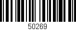 Código de barras (EAN, GTIN, SKU, ISBN): '50269'