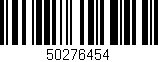 Código de barras (EAN, GTIN, SKU, ISBN): '50276454'