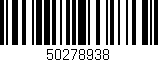 Código de barras (EAN, GTIN, SKU, ISBN): '50278938'