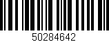 Código de barras (EAN, GTIN, SKU, ISBN): '50284642'