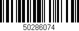 Código de barras (EAN, GTIN, SKU, ISBN): '50286074'