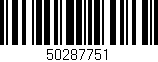 Código de barras (EAN, GTIN, SKU, ISBN): '50287751'