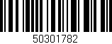 Código de barras (EAN, GTIN, SKU, ISBN): '50301782'