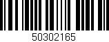 Código de barras (EAN, GTIN, SKU, ISBN): '50302165'