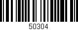 Código de barras (EAN, GTIN, SKU, ISBN): '50304'