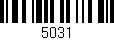 Código de barras (EAN, GTIN, SKU, ISBN): '5031'
