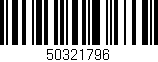 Código de barras (EAN, GTIN, SKU, ISBN): '50321796'