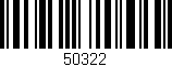 Código de barras (EAN, GTIN, SKU, ISBN): '50322'