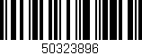 Código de barras (EAN, GTIN, SKU, ISBN): '50323896'