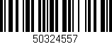 Código de barras (EAN, GTIN, SKU, ISBN): '50324557'
