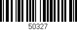 Código de barras (EAN, GTIN, SKU, ISBN): '50327'
