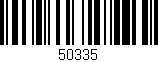Código de barras (EAN, GTIN, SKU, ISBN): '50335'