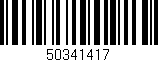 Código de barras (EAN, GTIN, SKU, ISBN): '50341417'