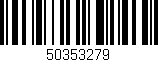 Código de barras (EAN, GTIN, SKU, ISBN): '50353279'