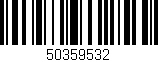 Código de barras (EAN, GTIN, SKU, ISBN): '50359532'