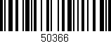 Código de barras (EAN, GTIN, SKU, ISBN): '50366'