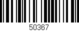 Código de barras (EAN, GTIN, SKU, ISBN): '50367'