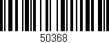 Código de barras (EAN, GTIN, SKU, ISBN): '50368'