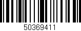 Código de barras (EAN, GTIN, SKU, ISBN): '50369411'