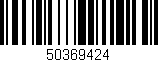Código de barras (EAN, GTIN, SKU, ISBN): '50369424'
