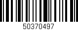 Código de barras (EAN, GTIN, SKU, ISBN): '50370497'