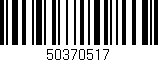 Código de barras (EAN, GTIN, SKU, ISBN): '50370517'