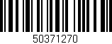 Código de barras (EAN, GTIN, SKU, ISBN): '50371270'