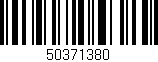 Código de barras (EAN, GTIN, SKU, ISBN): '50371380'
