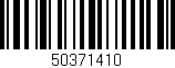 Código de barras (EAN, GTIN, SKU, ISBN): '50371410'