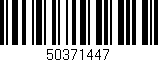 Código de barras (EAN, GTIN, SKU, ISBN): '50371447'