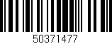 Código de barras (EAN, GTIN, SKU, ISBN): '50371477'