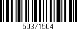 Código de barras (EAN, GTIN, SKU, ISBN): '50371504'