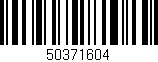 Código de barras (EAN, GTIN, SKU, ISBN): '50371604'