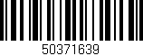 Código de barras (EAN, GTIN, SKU, ISBN): '50371639'
